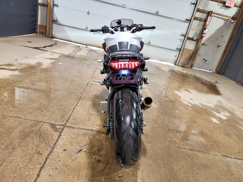 2020 Yamaha Mt VIN JYARN48E6LA003592 COPART salvage auction — SIDE, Oh - Cert Of Title-Salvage, sold $5,300 on 2026-07-16 (photo 4)