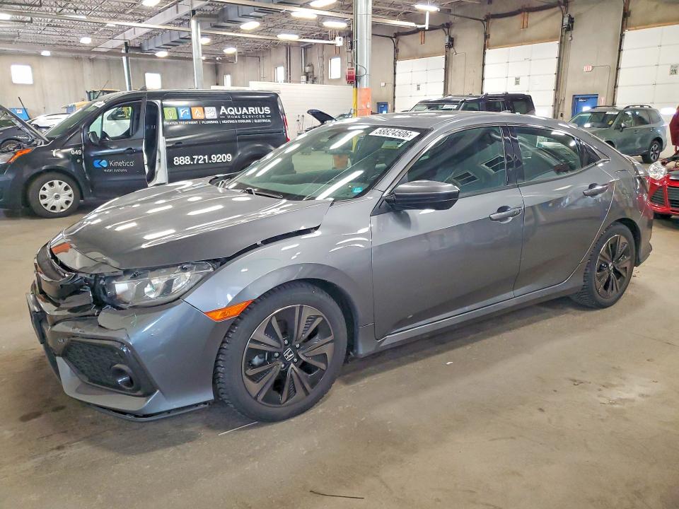 2018 Honda Civic VIN SHHFK7H71JU214639 COPART salvage auction — FRONT END, Mn - Cert Of Title-Salvage, sold $5,200 on 2026-07-21 (photo 1)