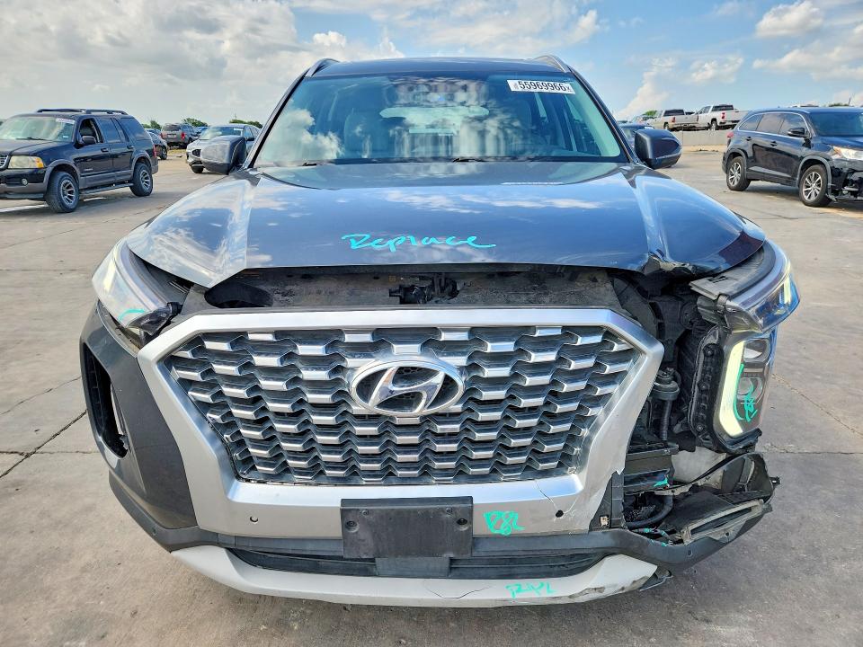 2020 Hyundai VIN KM8R44HE3LU157601 COPART salvage auction — FRONT END, Tx - Salvage Vehicle Title, sold $8,800 on 2026-07-30 (photo 5)