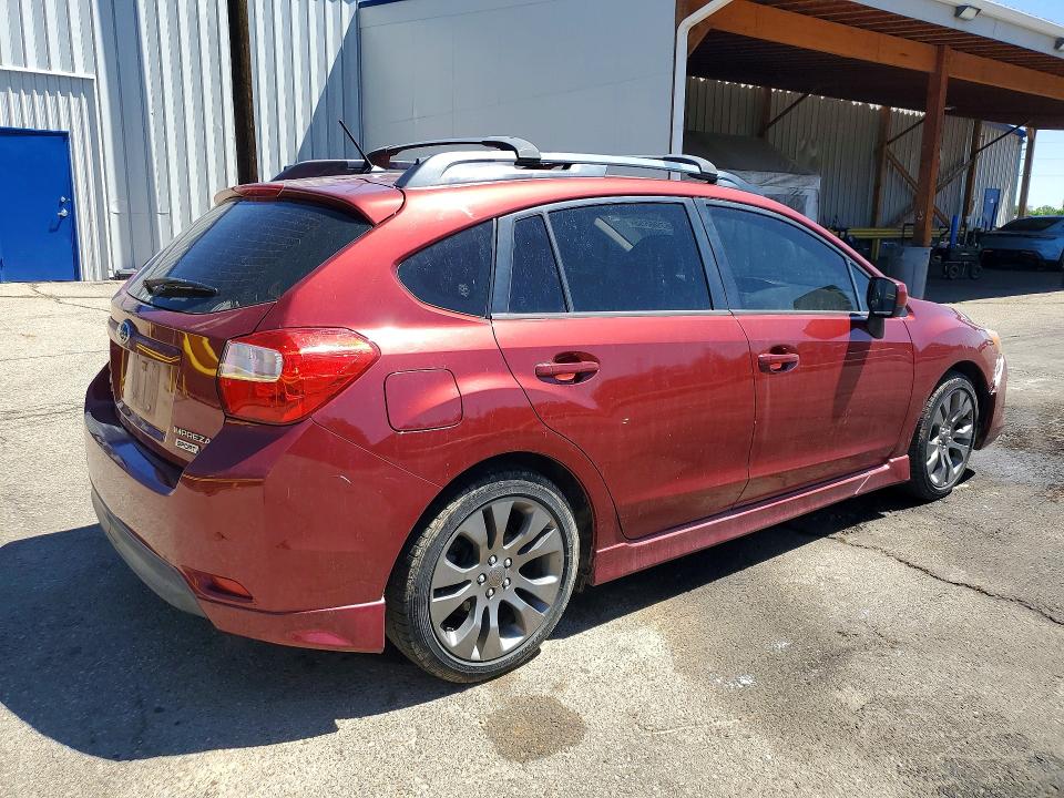 2013 Subaru Impreza VIN JF1GPAL66D2874689 COPART salvage auction — FRONT END, Co - Dis/Dlr/Exp Only Clean Title, sold $675 on 2026-07-15 (photo 3)