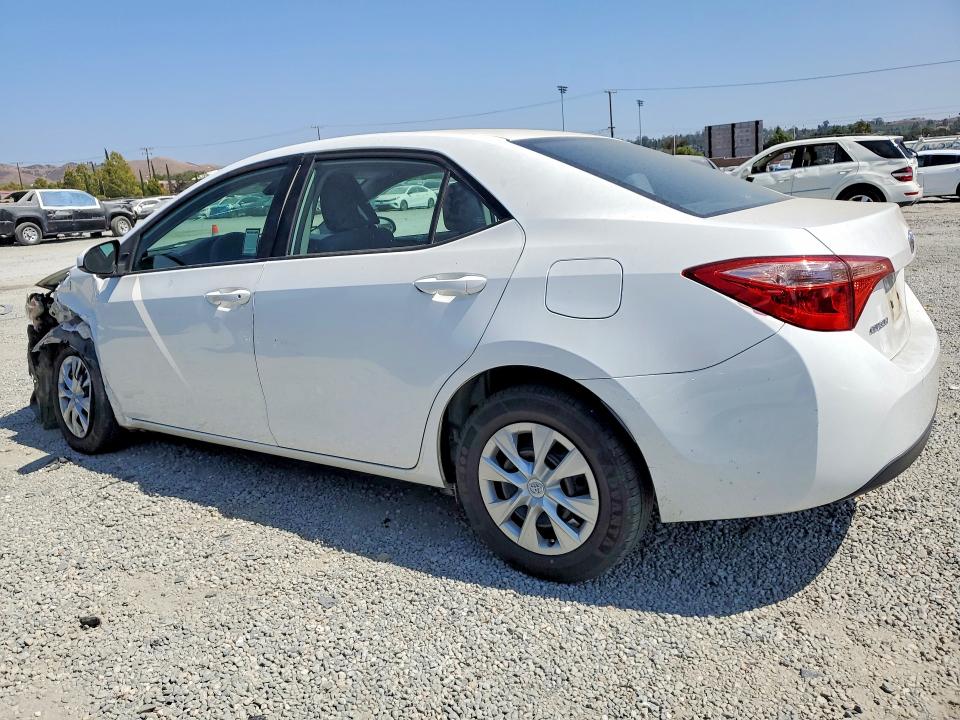 2017 Toyota VIN 5YFBURHE0HP724550 COPART salvage auction — FRONT END, Ca - Salvage Certificate, sold $3,200 on 2026-07-22 (photo 2)