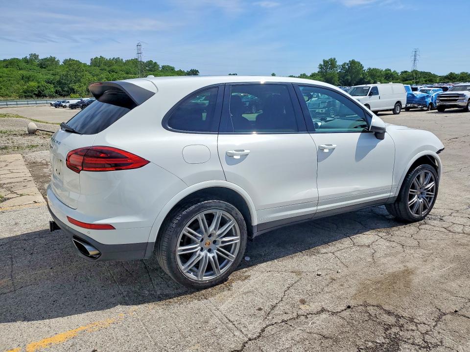 2018 Porsche Cayenne VIN WP1AA2A20JKA01571 COPART salvage auction — FRONT END, Il - Salvage Certificate, sold $4,450 on 2026-07-06 (photo 3)