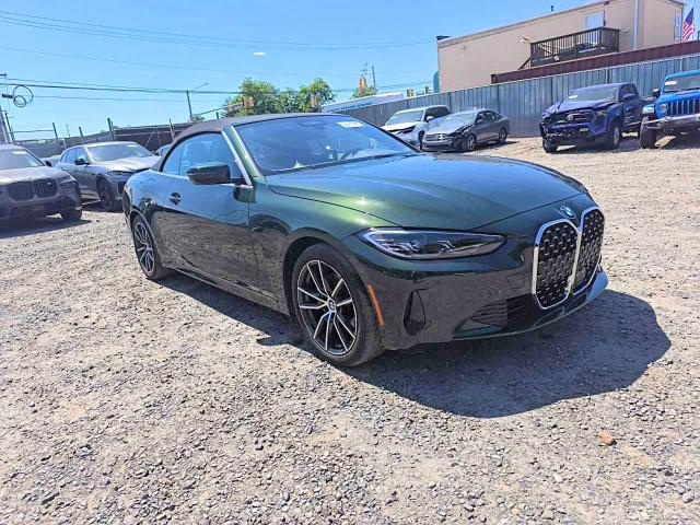 2023 BMW 4er VIN WBA43AT06PCM90525 COPART salvage auction — HAIL, Nj - Cert Of Title-Salvage, sold $16,000 on 2026-07-17 (photo 3)