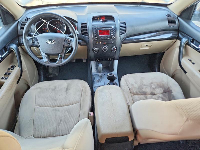 2011 Kia Sorento VIN 5XYKTDA25BG124429 COPART salvage auction — HAIL, NE - CERT OF TITLE-SALVAGE, sold $625 on 2026-07-07 (photo 8)
