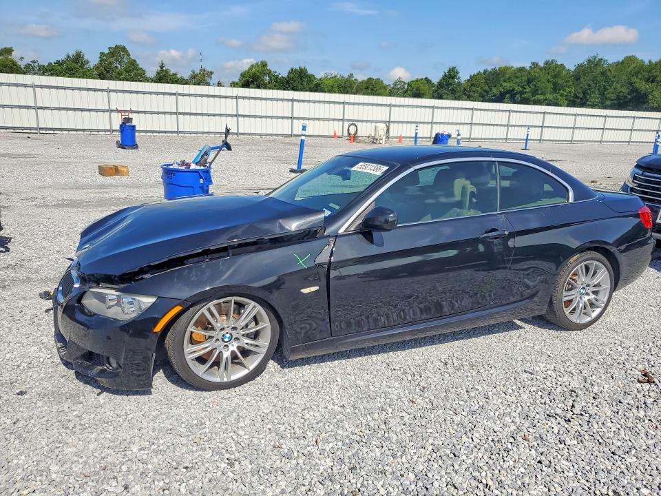 2013 BMW 3er VIN WBADX7C55DJ588987 COPART salvage auction — FRONT END, Tx - Salvage Vehicle Title, sold $550 on 2026-07-06 (photo 1)