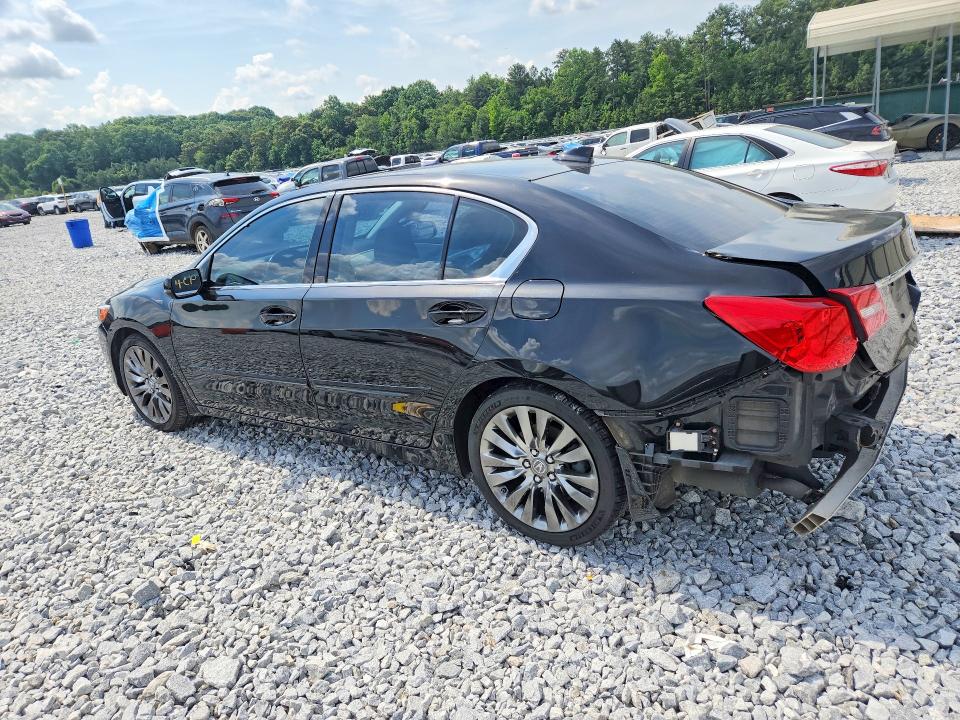 2017 Acura RLX VIN JH4KC1F54HC000861 COPART salvage auction — REAR END, GA - CERT OF TITLE-SALVAGE, sold $2,750 on 2026-07-23 (photo 2)