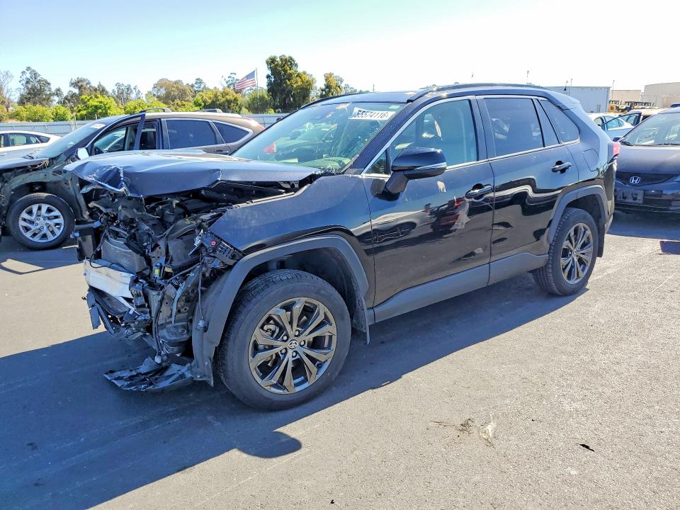 2022 Toyota Rav 4 VIN JTMB6RFV6NJ018633 COPART salvage auction — FRONT END, Ca - Salvage Certificate, sold $7,900 on 2026-07-15 (photo 1)