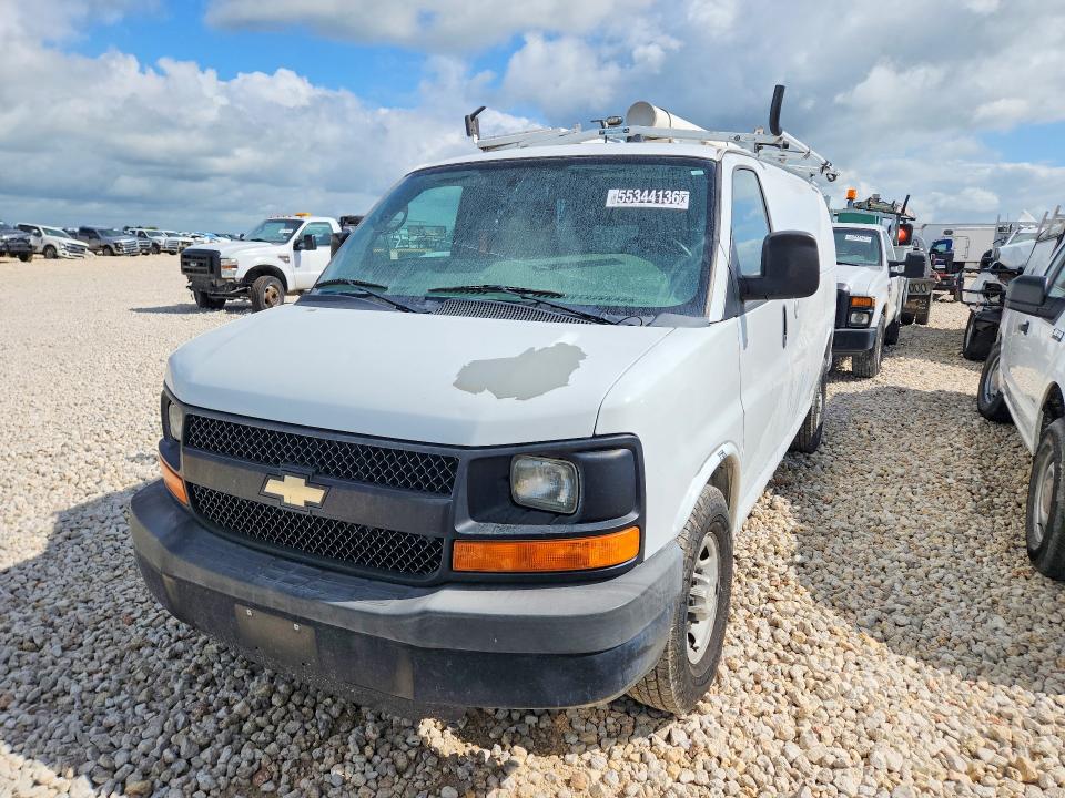2013 Chevrolet Express 2500 VIN 1GCWGFCA9D1903227 COPART salvage auction — NORMAL WEAR, TX - CERTIFICATE OF TITLE, sold $90 on 2026-07-09 (photo 1)