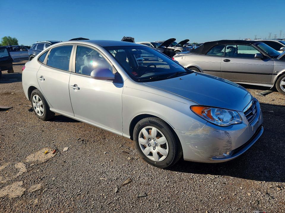 2008 Hyundai Elantra VIN KMHDU46D08U580552 COPART salvage auction — FRONT END, IL - SALVAGE CERTIFICATE, sold $850 on 2026-07-28 (photo 4)