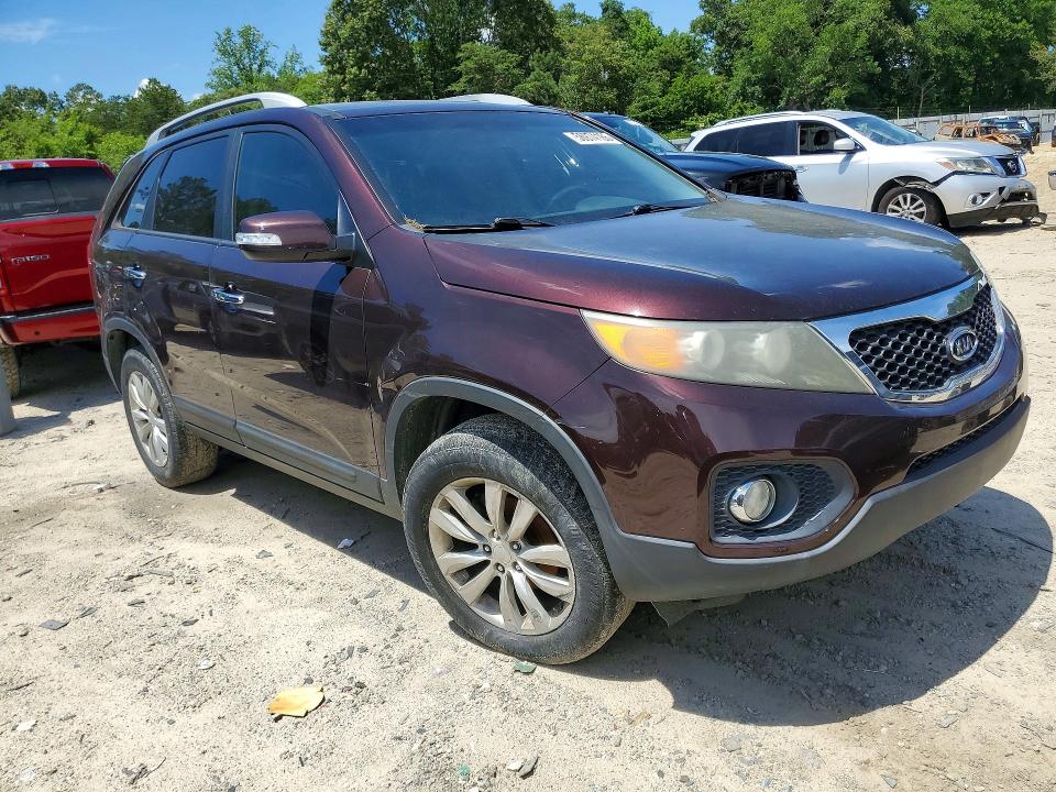 2011 Kia Sorento VIN 5XYKU4A21BG134081 COPART salvage auction — MECHANICAL, De - Certificate Of Title, sold $1,000 on 2026-07-14 (photo 4)