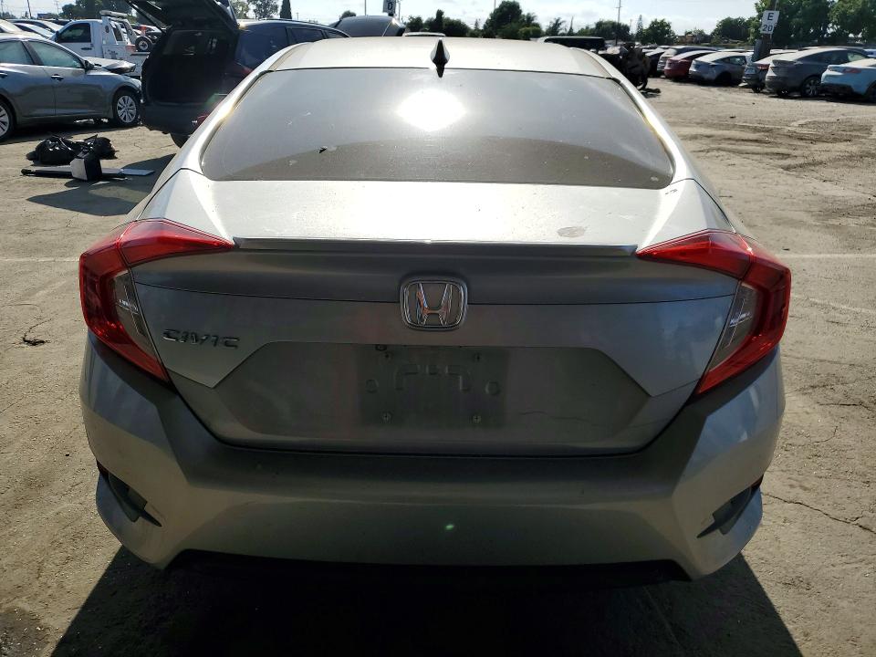 2018 Honda Civic VIN JHMFC1F76JX008462 COPART salvage auction — FRONT END, Ca - Salvage Certificate, sold $4,300 on 2026-07-23 (photo 6)