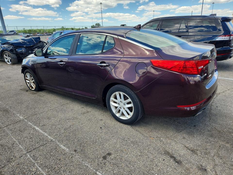 2012 Kia VIN 5XXGM4A72CG055929 COPART salvage auction — FRONT END, Oh - Certificate Of Title, sold $400 on 2026-07-29 (photo 2)