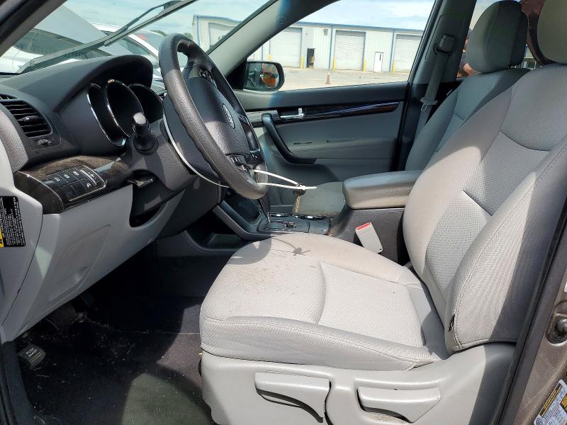 2012 Kia Sorento VIN 5XYKT4A14CG252685 COPART salvage auction — FRONT END, AR - CERT OF TITLE-SALVAGE, sold $650 on 2026-07-22 (photo 7)