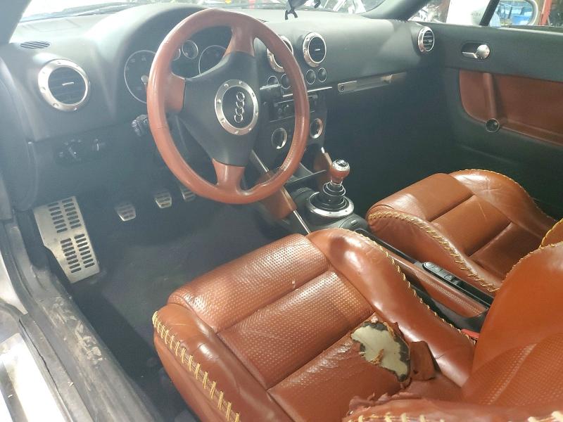 2002 Audi Tt VIN TRUTX28N721009513 COPART salvage auction — SIDE, Ny - Mv-907A Salvage Certificate, sold $250 on 2026-07-29 (photo 8)