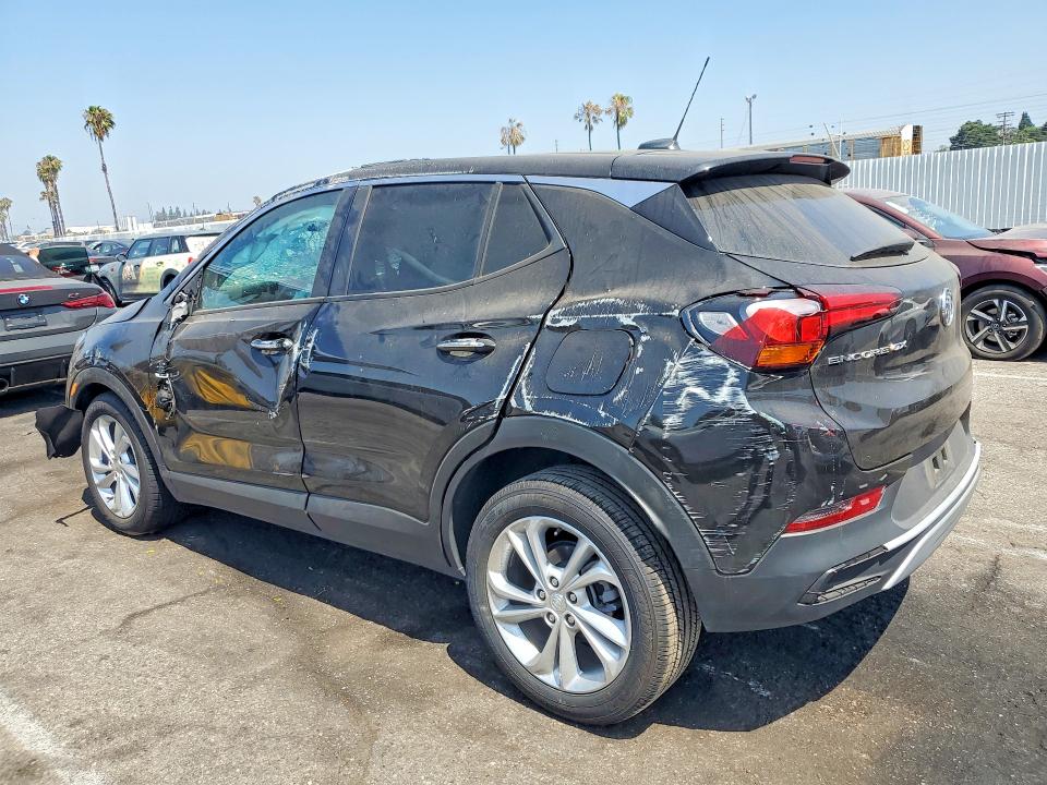 2022 Buick Encore VIN KL4MMBS22NB128360 COPART salvage auction — ROLLOVER, Ca - Salvage Certificate, sold $425 on 2026-07-02 (photo 2)
