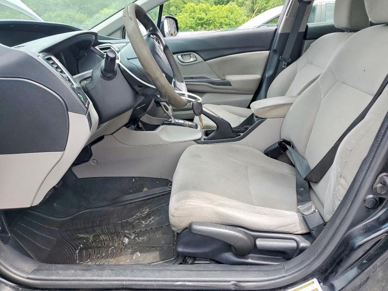 2013 Honda Civic VIN 19XFB2F56DE242470 COPART salvage auction — SIDE, FL - CERTIFICATE OF TITLE, sold $675 on 2026-07-02 (photo 7)