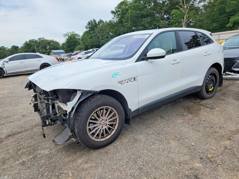 2017 Jaguar F-pace VIN SADCS2BV8HA054748 COPART salvage auction — FRONT END, Al - Cert Of Title-Salvage Title, sold $2,650 on 2026-07-06 (photo 1)