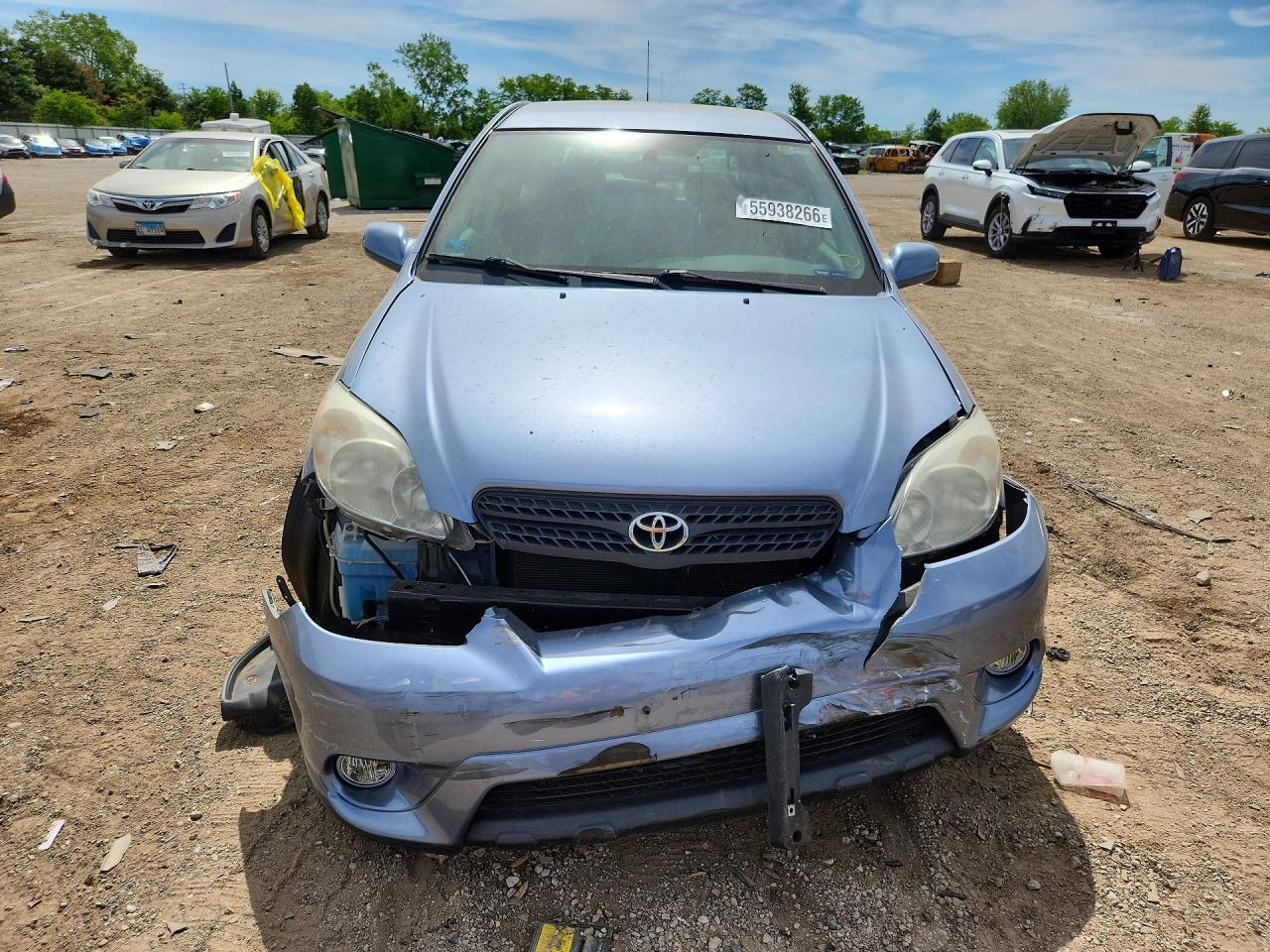 2008 Toyota Corolla VIN 2T1KR32E18C695082 COPART salvage auction — Front End, IL - SALVAGE CERTIFICATE, sold $1,450 on 2026-07-02 (photo 5)