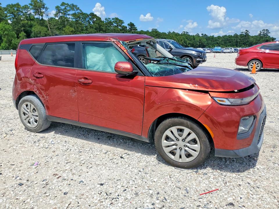 2021 Kia VIN KNDJ23AU1M7779309 COPART salvage auction — ROLLOVER, Tx - Nonrepairable Title, sold $1,450 on 2026-07-14 (photo 4)