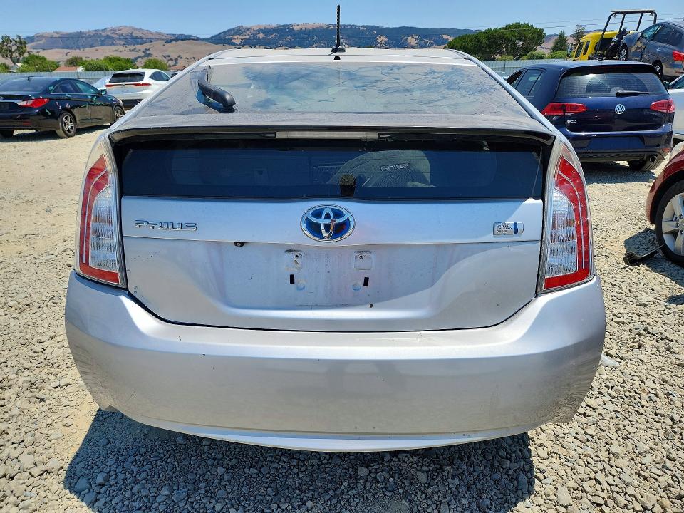 2015 Toyota Prius VIN JTDKN3DU1F0399678 COPART salvage auction — FRONT END, Ca - Non-Repairable Vehicle Cert, sold $1,150 on 2026-07-28 (photo 6)