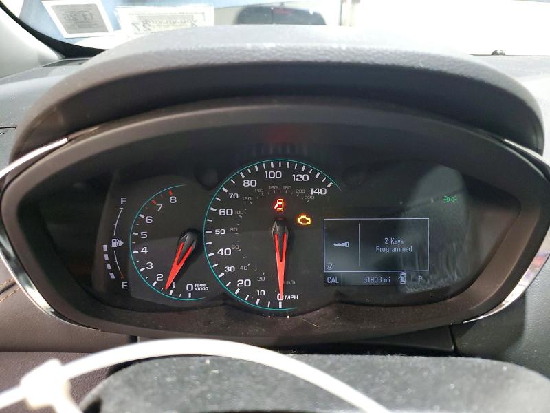 2022 Chevrolet Trax VIN KL7CJNSM0NB543087 COPART salvage auction — FRONT END, Ny - Mv-907A Salvage Certificate, sold $1,300 on 2026-07-27 (photo 9)
