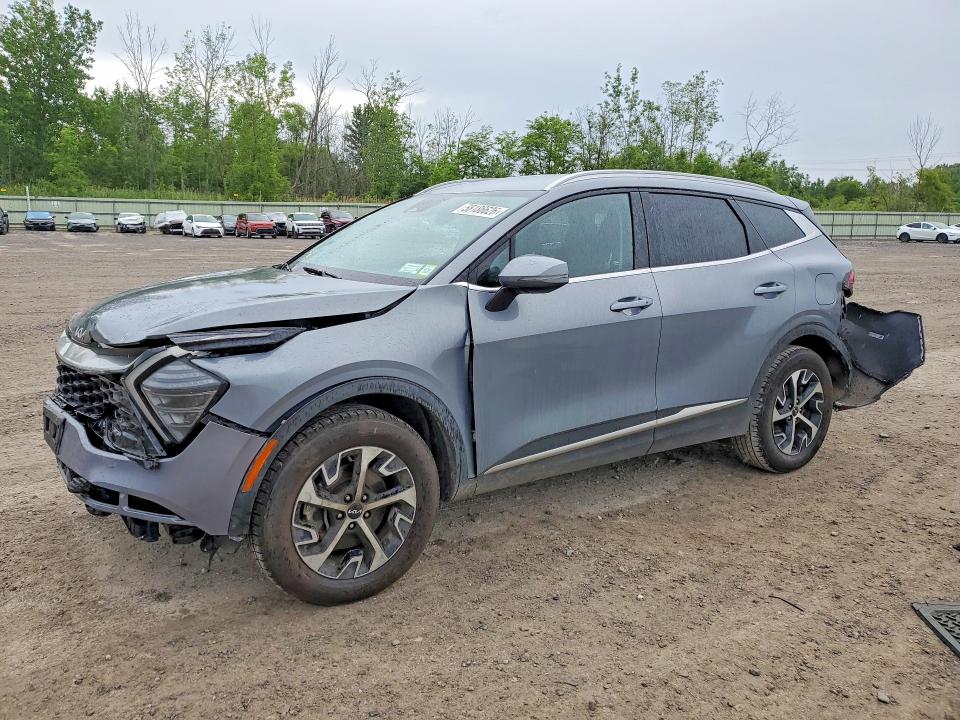 2025 Kia Sportage VIN 5XYK3CDF7SG277130 COPART salvage auction — REAR END, Ny - Mv-907A Salvage Certificate, sold $225 on 2026-07-27 (photo 1)