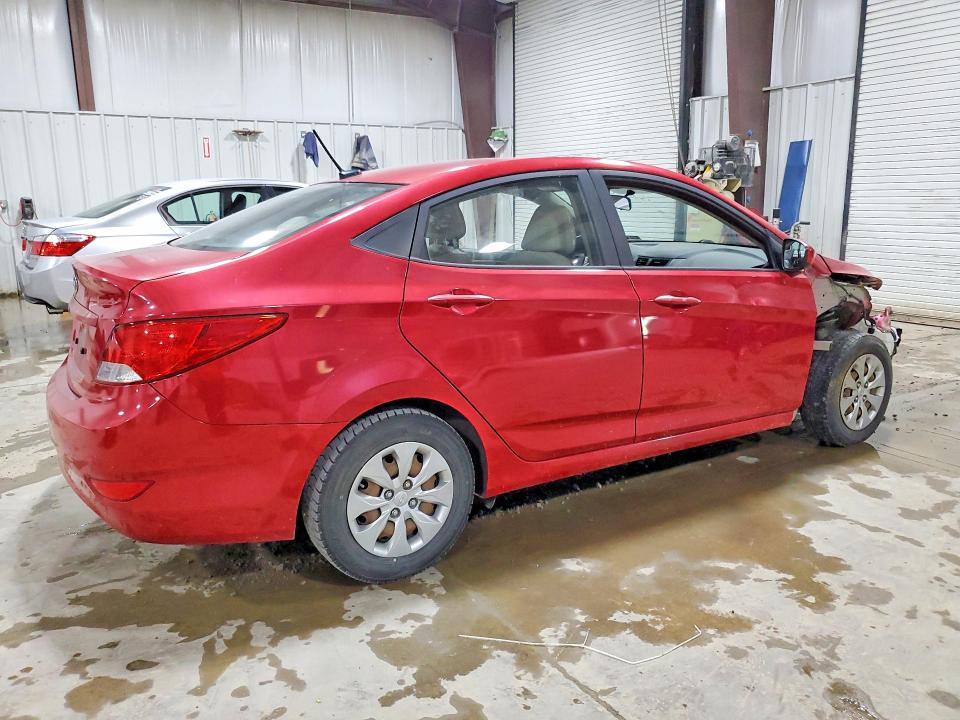 2016 Vulcan Accent VIN KMHCT4AEXGU162156 COPART salvage auction — FRONT END, Pa - Certificate Of Salvage, sold $850 on 2026-07-08 (photo 3)