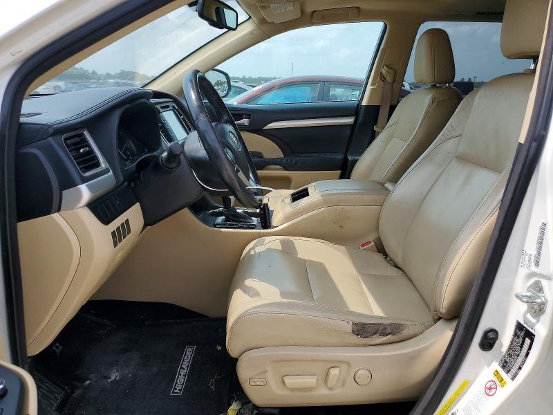 2014 Toyota Highlander VIN 5TDKKRFH6ES020715 COPART salvage auction — REAR END, Tx - Salvage Vehicle Title, sold $5,800 on 2026-07-31 (photo 7)