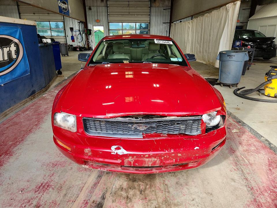 2009 Ford Mustang VIN 1ZVHT80N595140529 COPART salvage auction — FRONT END, Ny - Mv-907A Salvage Certificate, sold $775 on 2026-07-06 (photo 5)