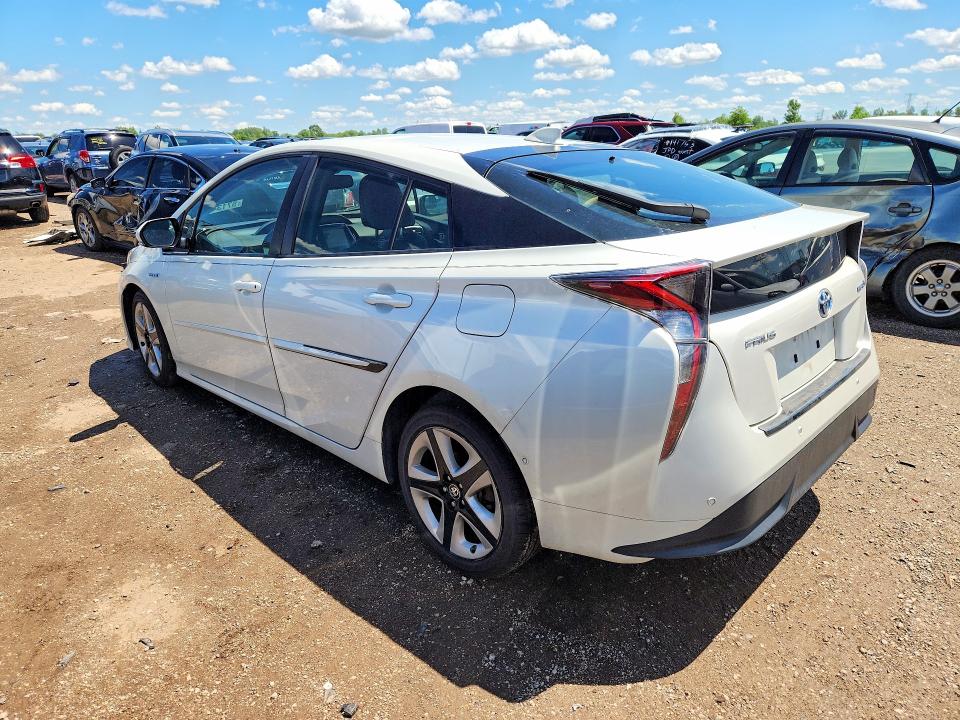 2018 Toyota Prius VIN JTDKARFU4J3552332 COPART salvage auction — SIDE, Ia - Cert Of Title-Salvage Title, sold $4,100 on 2026-07-21 (photo 2)