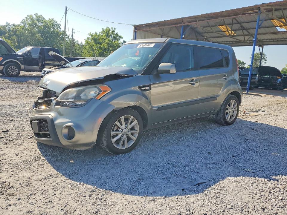 2013 Kia Soul VIN KNDJT2A50D7591171 COPART salvage auction — FRONT END, Ga - Cert Of Title-Salvage, sold $425 on 2026-07-16 (photo 1)
