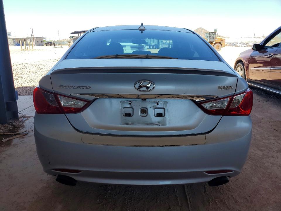 2013 Hyundai Sonata VIN 5NPEC4AC4DH809491 COPART salvage auction — FRONT END, Az - Cert Of Title - Salvage, sold $1,000 on 2026-07-09 (photo 6)