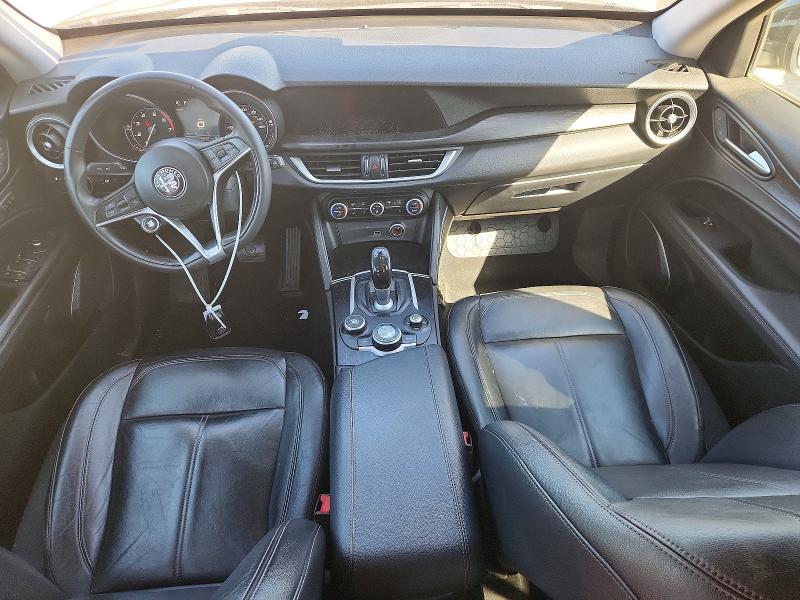 2018 Alfa romeo Stelvio VIN ZASFAKAN0J7B70291 COPART salvage auction — REAR END, Md - Cert Of Salvage > 75% Damage, sold $3,750 on 2026-08-18 (photo 8)