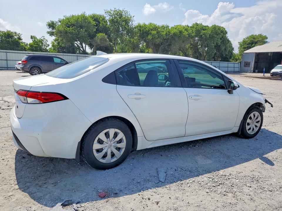 2020 Toyota Corolla VIN 5YFDPRAE4LP066296 COPART salvage auction — FRONT END, Tx - Salvage Vehicle Title, sold $3,300 on 2026-07-07 (photo 3)