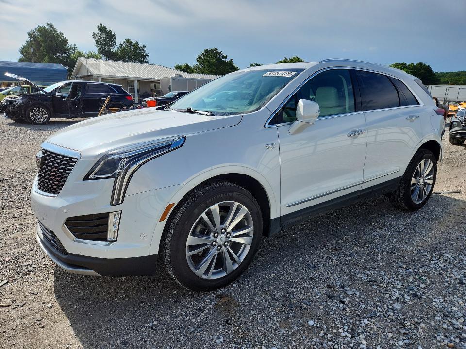 2024 Cadillac Xt5 VIN 1GYKNCR48RZ727648 COPART salvage auction — REAR END, AR - CERT OF TITLE-SALVAGE, sold $11,100 on 2026-08-21 (photo 1)