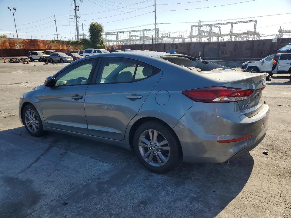 2017 Hyundai Elantra VIN KMHD84LF8HU241757 COPART salvage auction — FRONT END, Salvage Title, sold $2,100 on 2026-07-15 (photo 2)