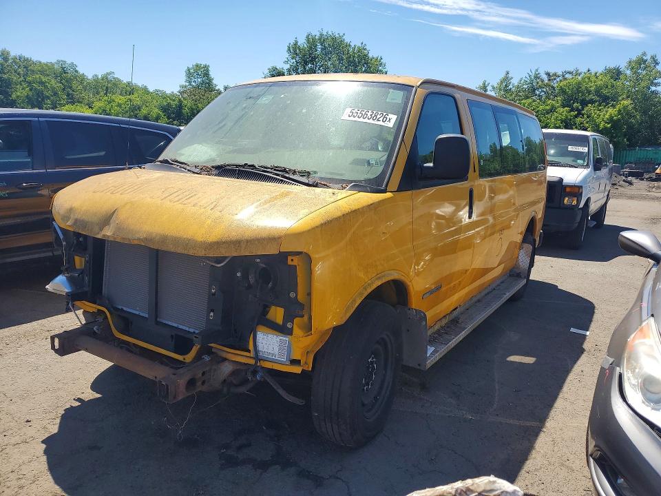 2006 Gmc Savana VIN 1GDHG35U761206815 — COPART salvage auction photo