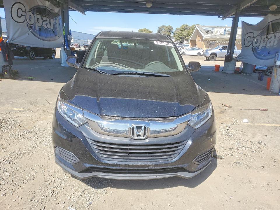 2019 Honda Hr-v VIN 3CZRU5H33KM722807 COPART salvage auction — SIDE, Ca - Salvage Certificate, sold $5,600 on 2026-07-09 (photo 5)