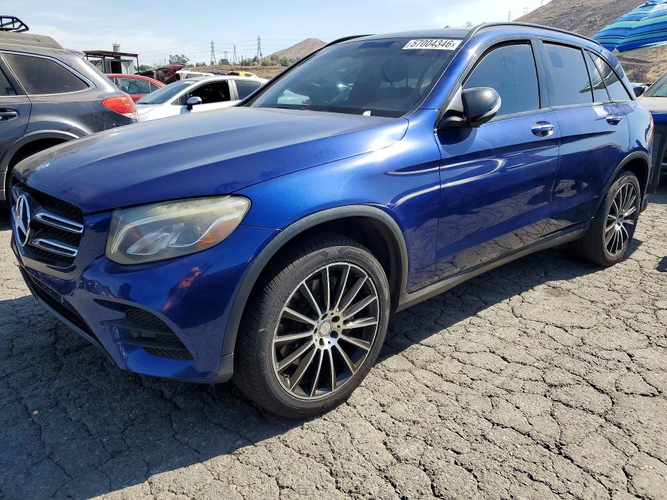 2017 Mercedes-benz Glc VIN WDC0G4JB4HF197289 COPART salvage auction — MINOR DENT/SCRATCHES, Ca - Dis/Dlr/Exp Only Clean Title, sold $7,000 on 2026-07-09 (photo 1)