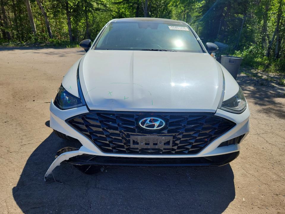 2022 Hyundai Sonata VIN 5NPEJ4J29NH139600 COPART salvage auction — FRONT END, Salvage Title, sold $8,300 on 2026-07-14 (photo 5)