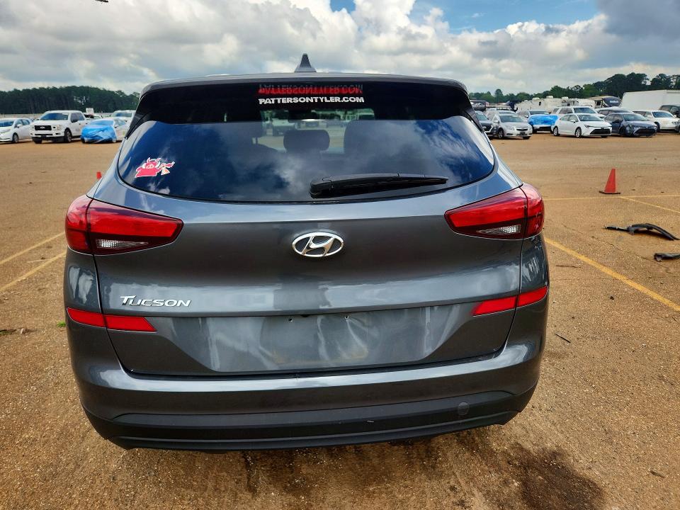 2019 Hyundai Tucson VIN KM8J2CA40KU927377 COPART salvage auction — FRONT END, Tx - Salvage Vehicle Title, sold $2,250 on 2026-07-06 (photo 6)