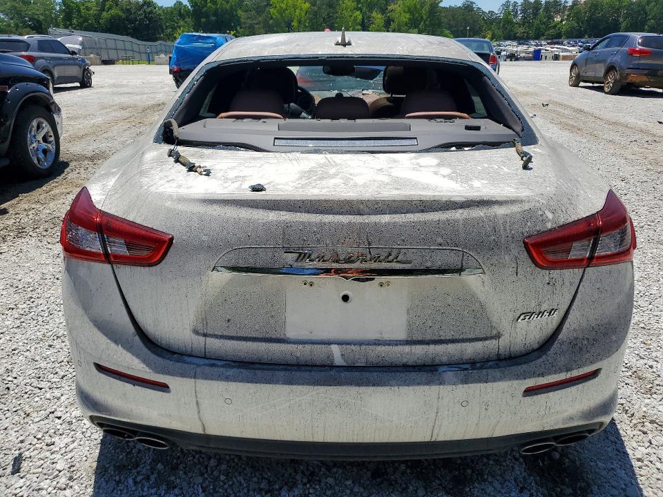2019 Maserati Ghibli VIN ZAM57XSA8K1328257 COPART salvage auction — FRONT END, Ga - Cert Of Title-Salvage, sold $2,900 on 2026-07-20 (photo 6)