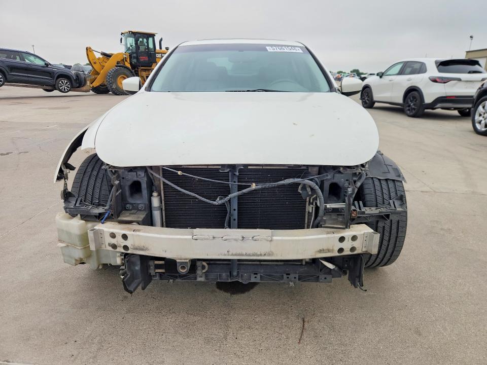 2012 Infiniti G VIN JN1DV6APXCM810284 COPART salvage auction — FRONT END, Tx - Salvage Vehicle Title, sold $525 on 2026-07-16 (photo 5)