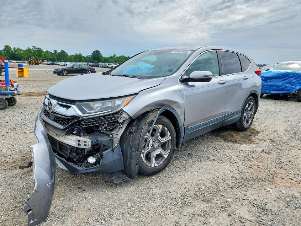 2019 Honda Cr-v VIN 7FARW1H82KE009376 COPART salvage auction — FRONT END, Nc - Salvage Certificate Of Title, sold $850 on 2026-07-27 (photo 1)