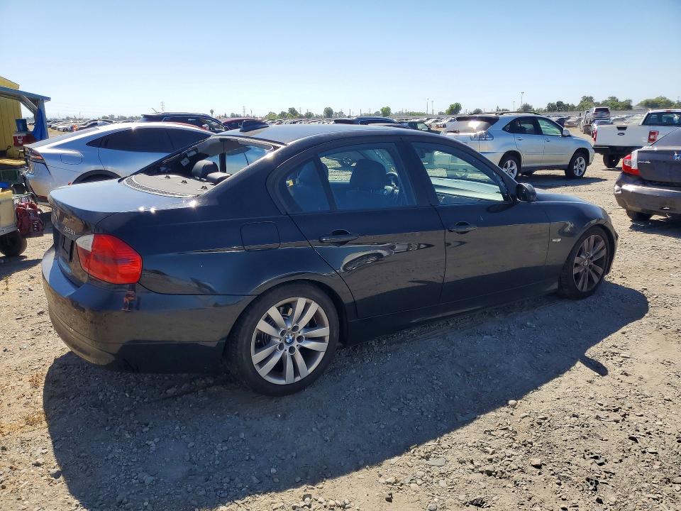 2008 BMW 3 series VIN WBAVC53558FZ89453 COPART salvage auction — ROOF, Ca - Salvage Certificate, sold $525 on 2026-07-07 (photo 3)