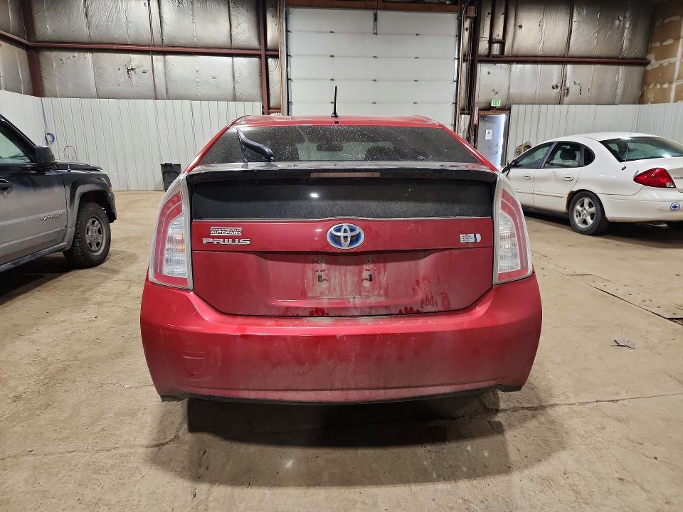 2012 Toyota Prius VIN JTDKN3DU6C1610606 COPART salvage auction — UNDERCARRIAGE, AK - BILL OF SALE- SALVAGE, sold $3,550 on 2026-07-07 (photo 6)
