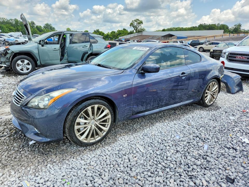 2015 Infiniti VIN JN1CV6EK5FM871802 COPART salvage auction — REAR END, Al - Cert Of Title-Salvage Title, sold $250 on 2026-07-28 (photo 1)
