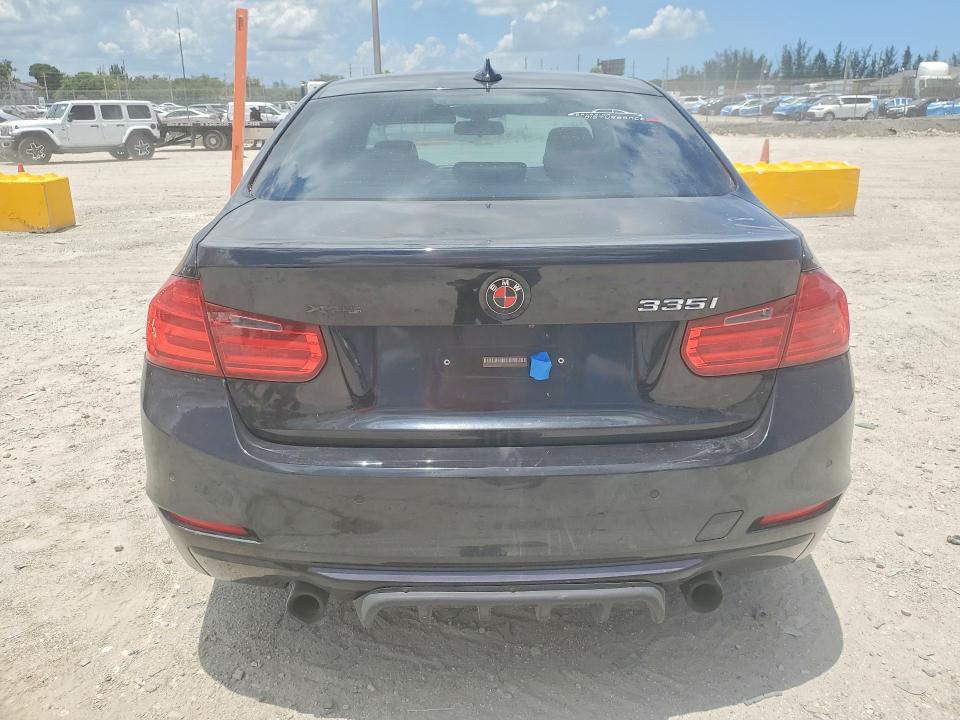 2013 BMW 3er VIN WBA3B9G57DNR89613 COPART salvage auction — FRONT END, Fl - Cert Of Title-Rebuilt (P), sold $20 on 2026-07-17 (photo 6)