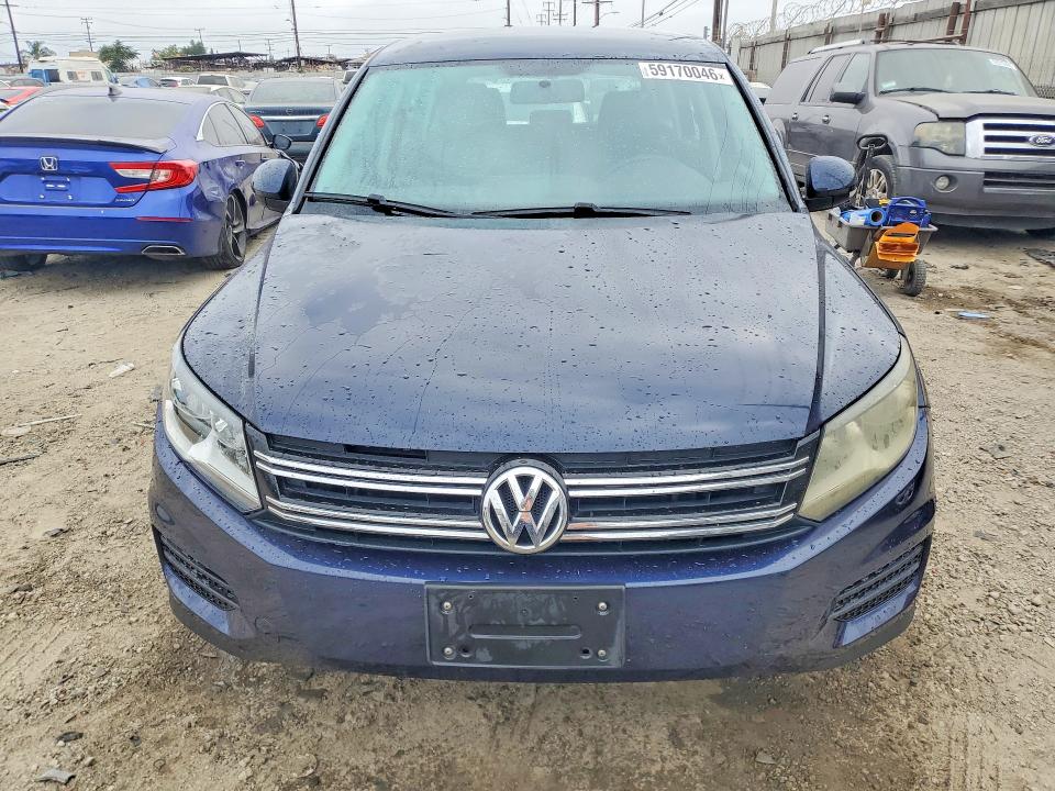 2012 Volkswagen Tiguan VIN WVGBV7AX9CW560708 COPART salvage auction — FRONT END, Ca - Dis/Dlr/Exp Only Clean Title, sold $450 on 2026-07-12 (photo 5)