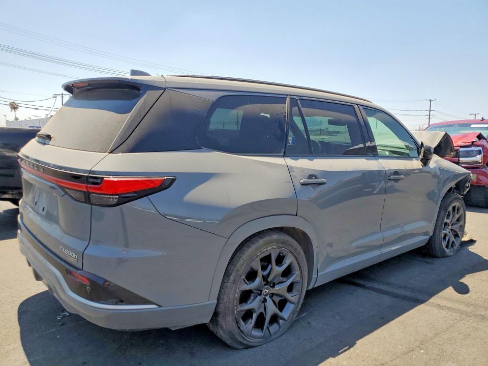2024 Lexus Tx VIN 5TDABAB61RS000203 COPART salvage auction — FRONT END, Ca - Salvage Certificate (P), sold $18,100 on 2026-07-13 (photo 3)